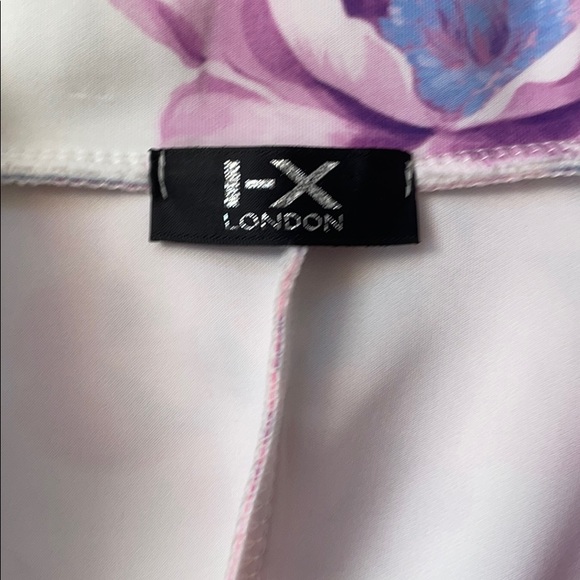 Neoprene Floral Printed Skirt - Picture 7 of 9